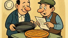 Виц: Двама габровци правят орташка баница