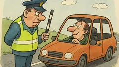 Виц: Катаджия спира един за превишена скорост