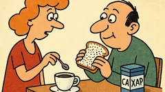 Виц: Колко захар искаш в кафето?