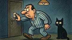 Виц: Знаете ли защо котките виждат в тъмното?