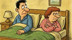 Виц: Лягаме не сърдити, ставаме сърдити