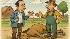 Виц: Купих стар кон за 250 лв…