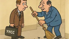 Виц: „Търся работа!“ – ето метлата…