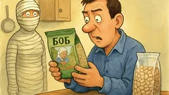 Виц: Купих си боб „от градината на баба“