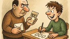 Виц: Баща към сина си…