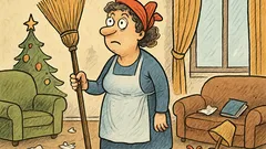 Виц: След Коледа – да измета или излетя?