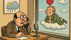 Виц: Влюбените в облаците, какво е времето?