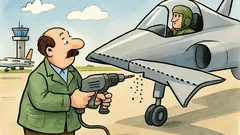 Виц: Американците правят свръхзвуков самолет…