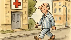 Виц: Хубаво е да живееш до болница