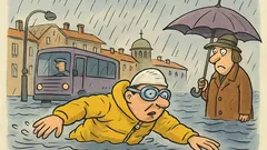 Виц: София за дъжд, като за Олимпиада