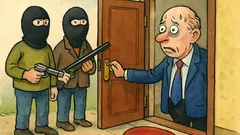 Виц: Чукат на вратата на баровец…