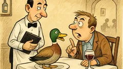 Виц: Имате ли дива патица?