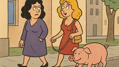 Виц: Всички мъже са свине!