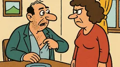 Виц: Казвал ли си на жена си?