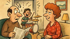 Виц: Има ли полза от уроци по барабани?