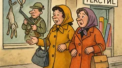 Виц: Съседките Йорданка и Фиданка в магазина