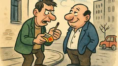 Виц: Абе, к’ъв е тоя кибрит?