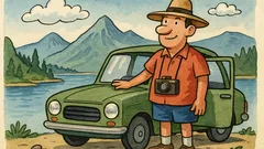 Виц: Какво е автотурист?