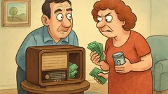 Виц: Скрих заплата в старото радио