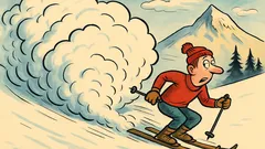 Виц: Съвет към скиорите: бягай, не си Мохамед!