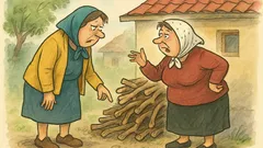 Виц: Дълго не бях ходила на вилата…