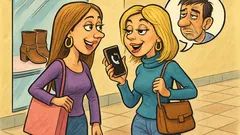 Виц: Две кифли в мола си говорят...