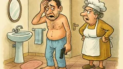 Виц: Генко се буди с махмурлук…