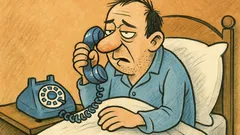 Виц: Снощи в 2 през нощта звъни непознат