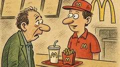 Виц: Когато научих, че работиш в Макдоналдс...