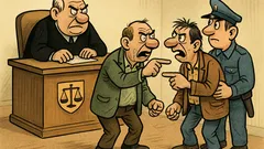 Виц: Нямаше ли начин без съд?