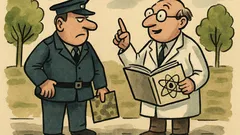 Виц: Физик и юрист спорят за закони…