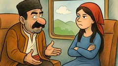 Виц: Във влак пътуват грузинец и рускинче