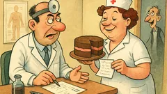 Виц: Лекарят казва на сестрата в кабинета