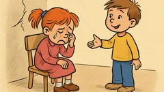 Виц: „Какво правиш?“ – „Плача…“