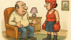 Виц: Жено, защо се записа на бокс?