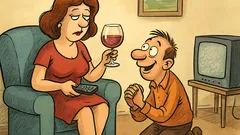 Виц: Скъпа, какво ще правиш тази вечер?