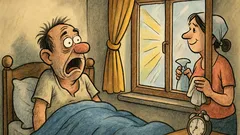 Виц: Вчера жена ми изми прозорците…