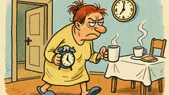 Виц: Първите 24 часа сутрин съм нервна