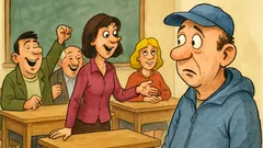 Виц: На родителска среща класната казва...