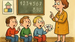 Виц: В детската градина броят до десет