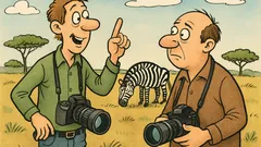 Виц: Говорят си двама фотографи...