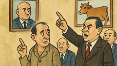 Виц: Кое говедо да сваля от стената?