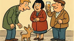 Виц: Уау, какво симпатично кученце!