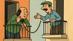 Виц: Вуте звъни на Нане...