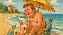 Виц: Излизаш в отпуск… и пак работа