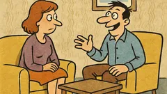 Виц: Тя каза: „Да говорим за бъдещето“