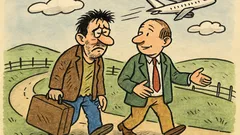 Виц: Аз без тебе съм за никъде…