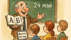 Виц: Честит 24 май на кирилица!