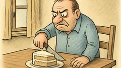 Виц: Търпя, търпя... вадя ножа!