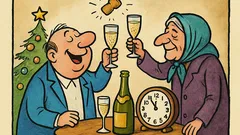 Виц: Всяка година празнуваме Нова година...